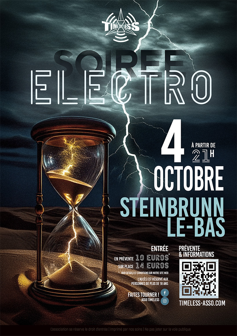 Affiche de la soirée Timeless - 4 octobre 2025